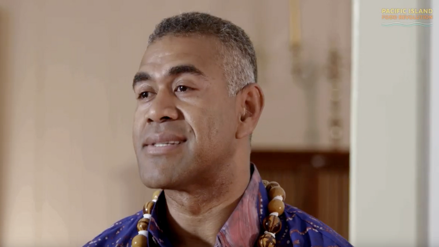 Fijian surgeon and Pacific Island Food Revolution co-host Dr Jone Hawea