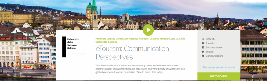 eTourism Communication Perspectives MOOC